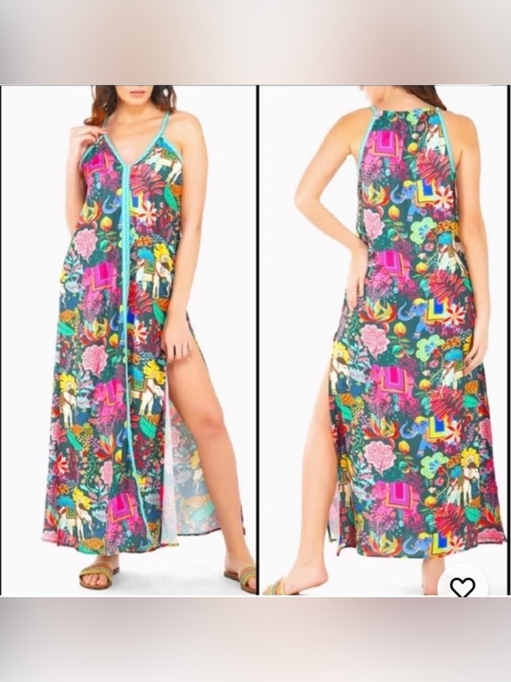 Nwot AMERICA & BEYOND MAJESTIC NIGHTS MAXI DRESS